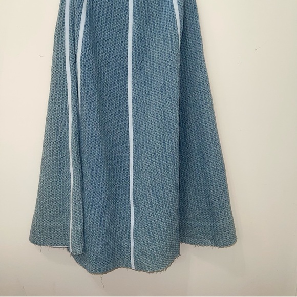 Sabina Musayev Denim Halter Maxi Gossip Dress - Picture 7 of 9